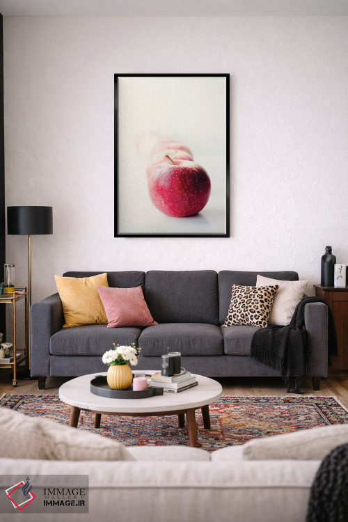 تابلو مینیمال سیب ها اثر اینگرید بدوز - D4B