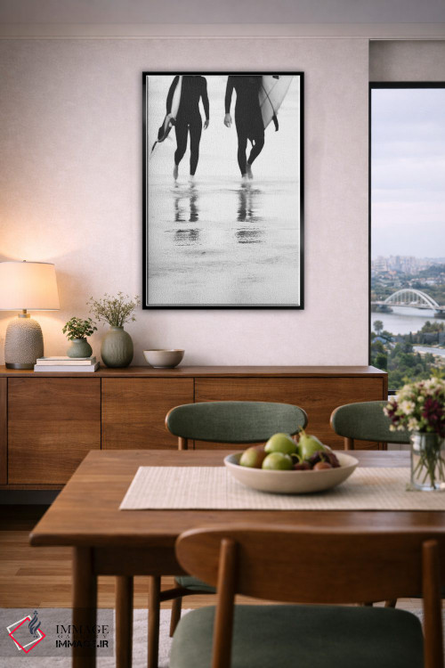 تابلو دکوراتیو موج سواری III اثر اینگرید بدوز - D6B