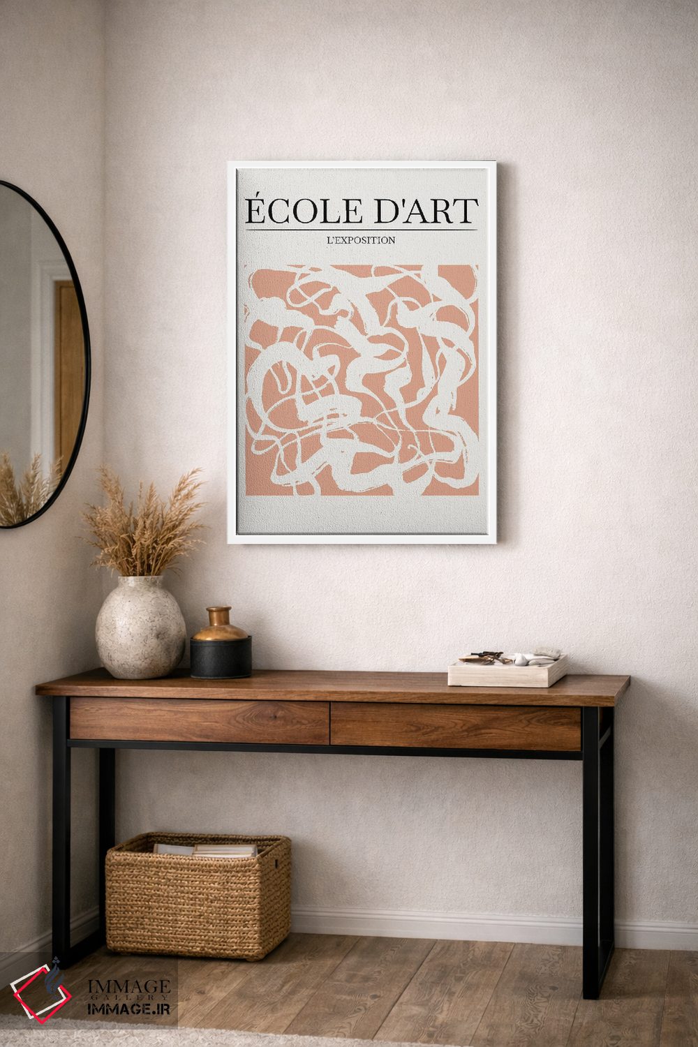 تابلو مینیمال نمایشگاه I اثر اینکادو - D3W