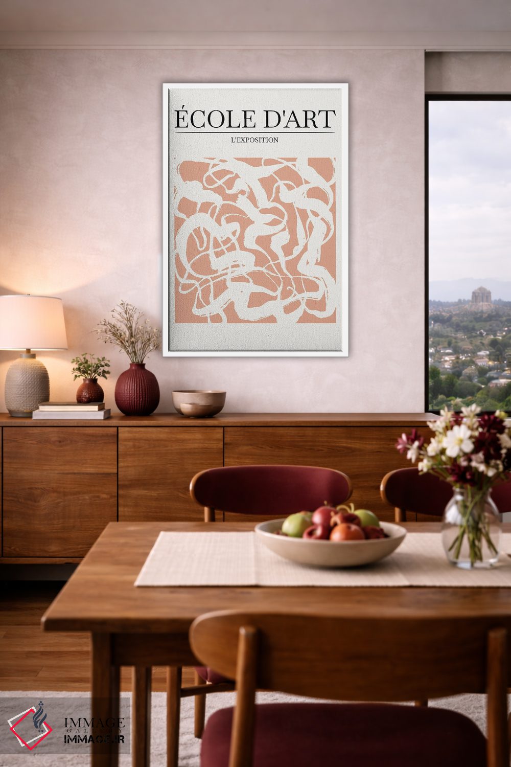 تابلو مینیمال نمایشگاه I اثر اینکادو - D4W