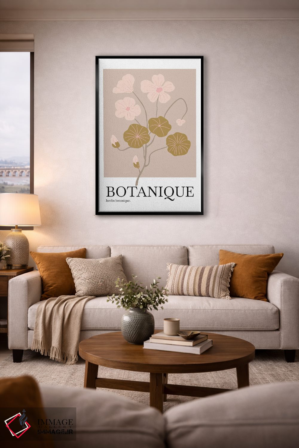 تابلو دکوراتیو باغ گیاه شناسی I اثر اینکادو - D4B