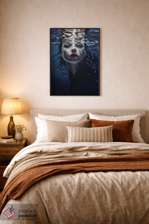 تابلو دکوراتیو نور زیر آب اثر اینا مدودوا - D6B