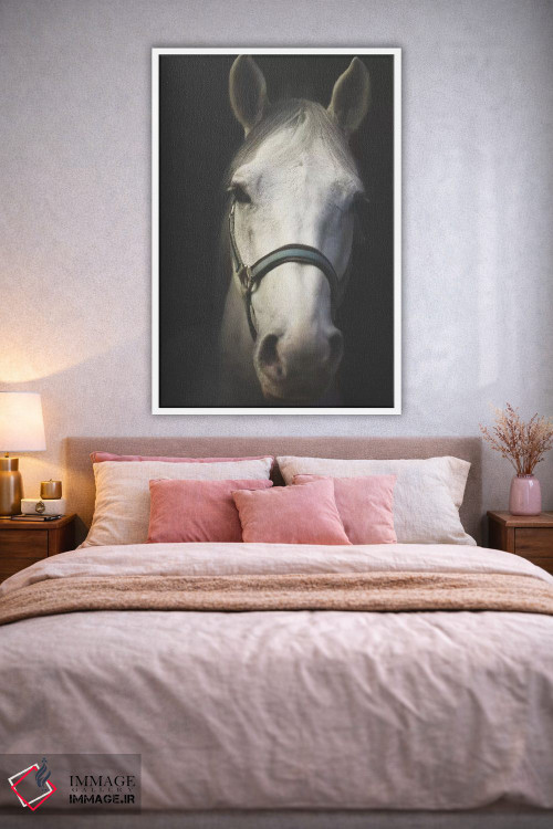 تابلو دکوراتیو روح سفید اثر اینگرید بدوز - D1W