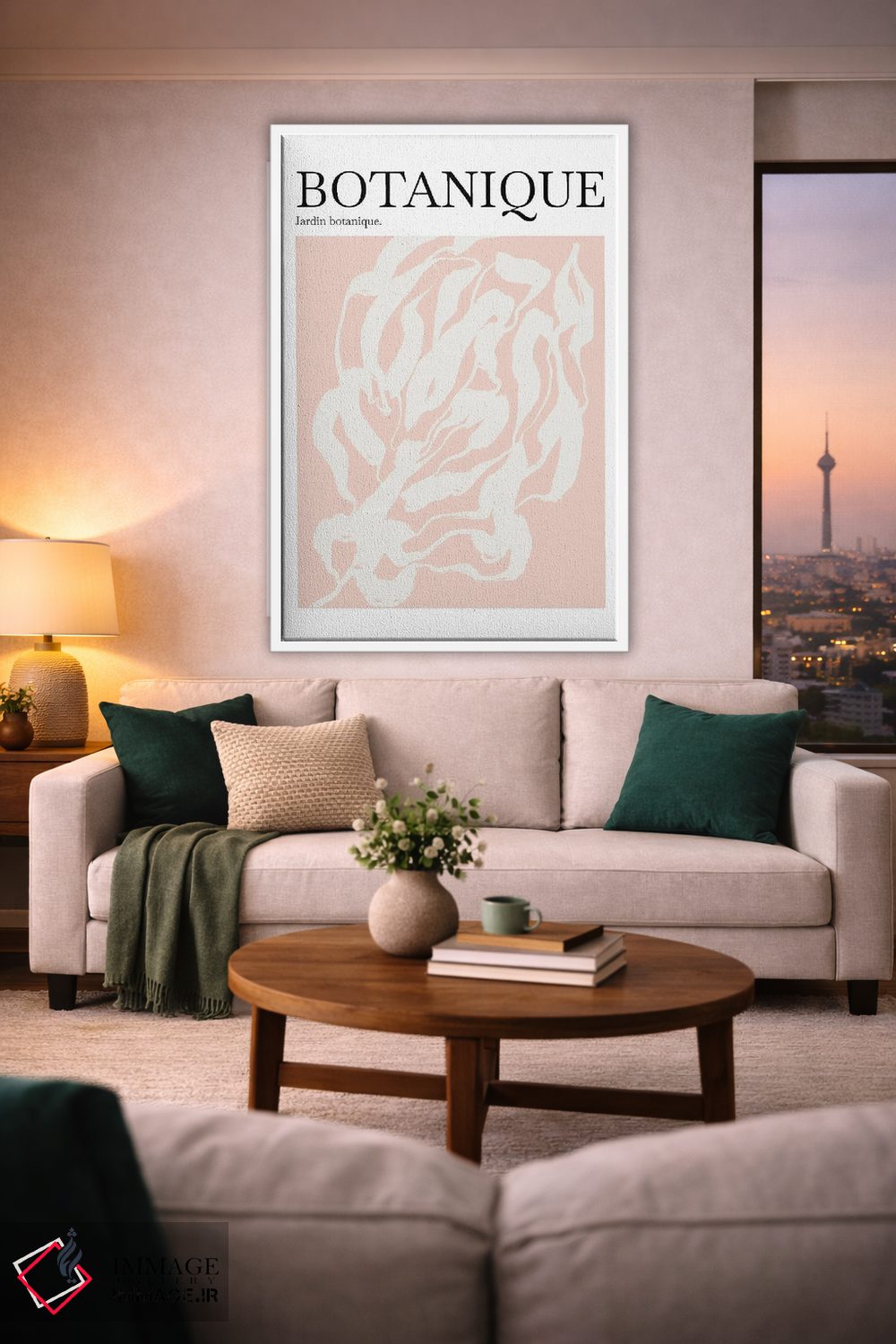 تابلو مینیمال باغ گیاه شناسی II اثر اینکادو - D1W