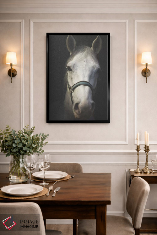 تابلو دکوراتیو روح سفید اثر اینگرید بدوز - D2B