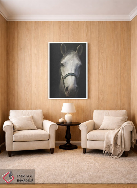 تابلو دکوراتیو روح سفید اثر اینگرید بدوز - D3W