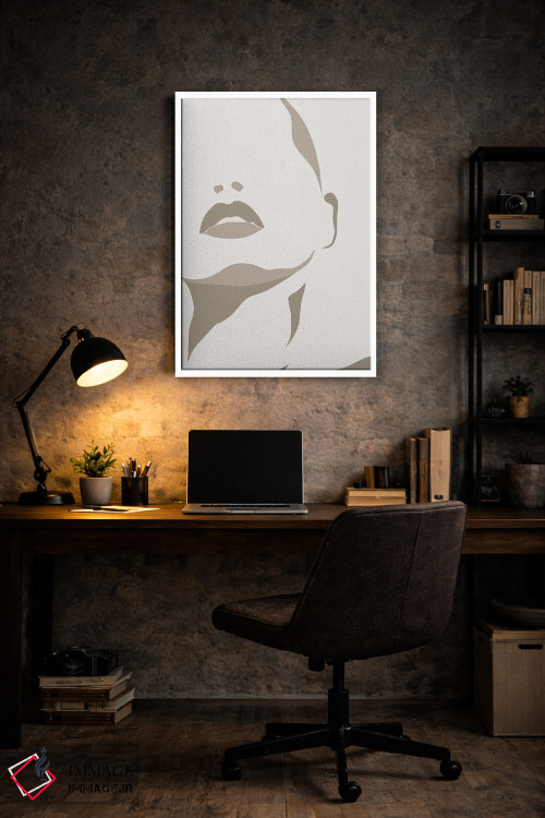 تابلو مینیمال زن مغرور اثر اینکادو - D6W