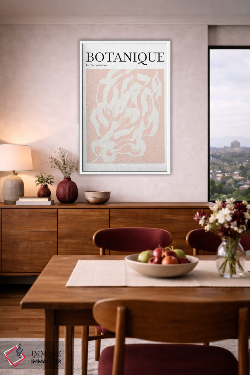 تابلو مینیمال باغ گیاه شناسی II اثر اینکادو - D3W