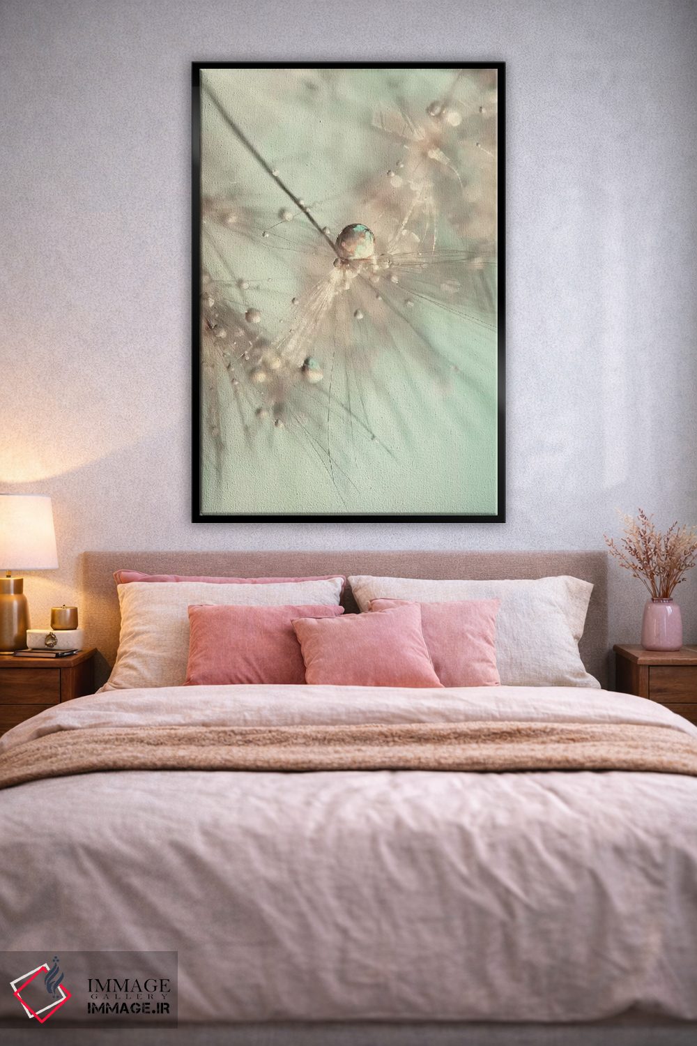 تابلو دکوراتیو درخشش صبحگاهی اثر اینگرید بدوز - D2B