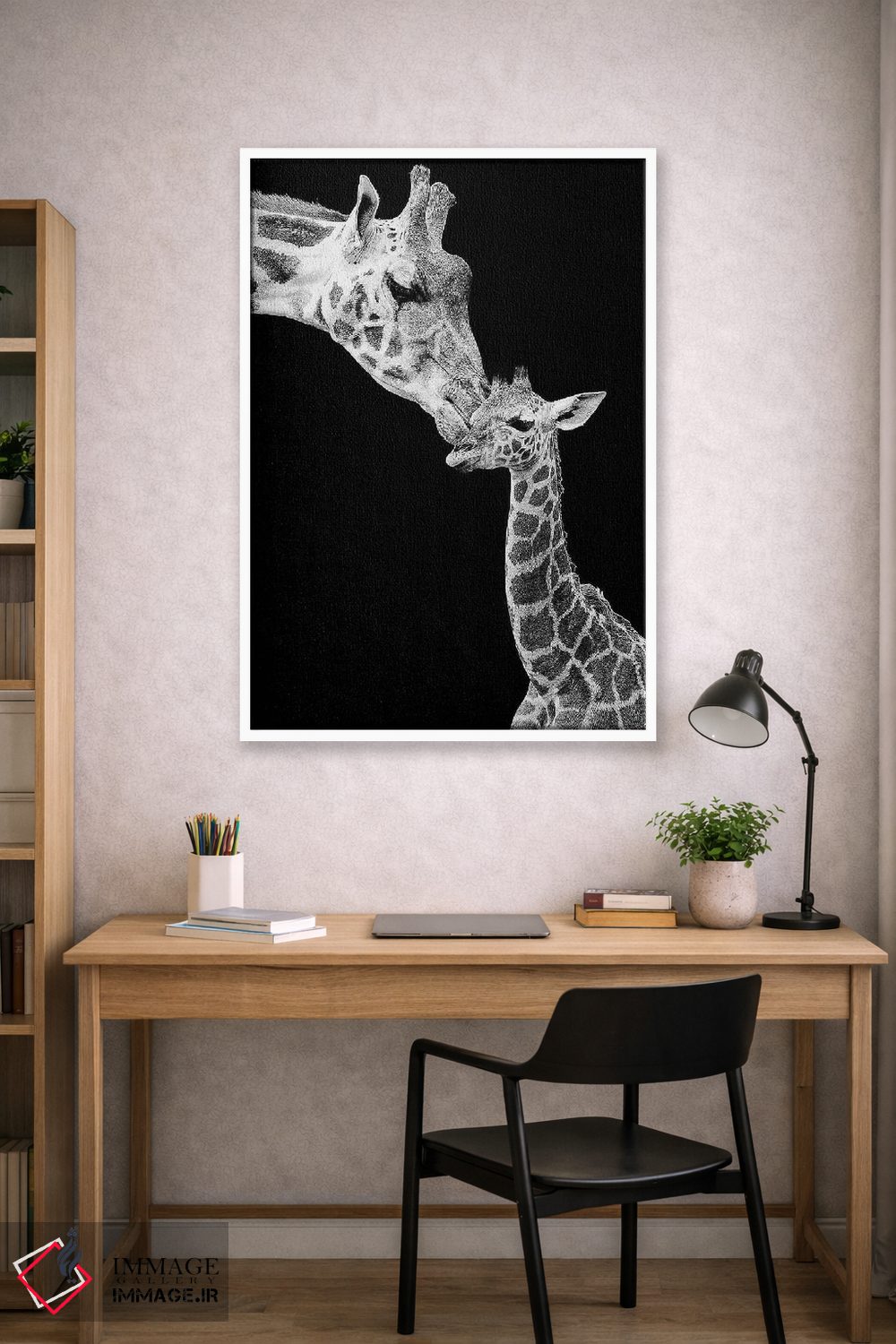 تابلو دکوراتیو اولین عشق اثر اینکادو - D2W