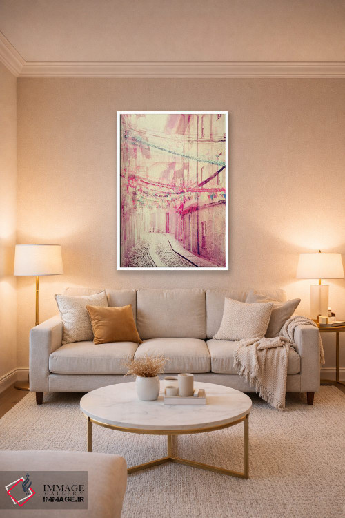 تابلو دکوراتیو مهمانی خیابانی اثر اینگرید بدوز - D3W