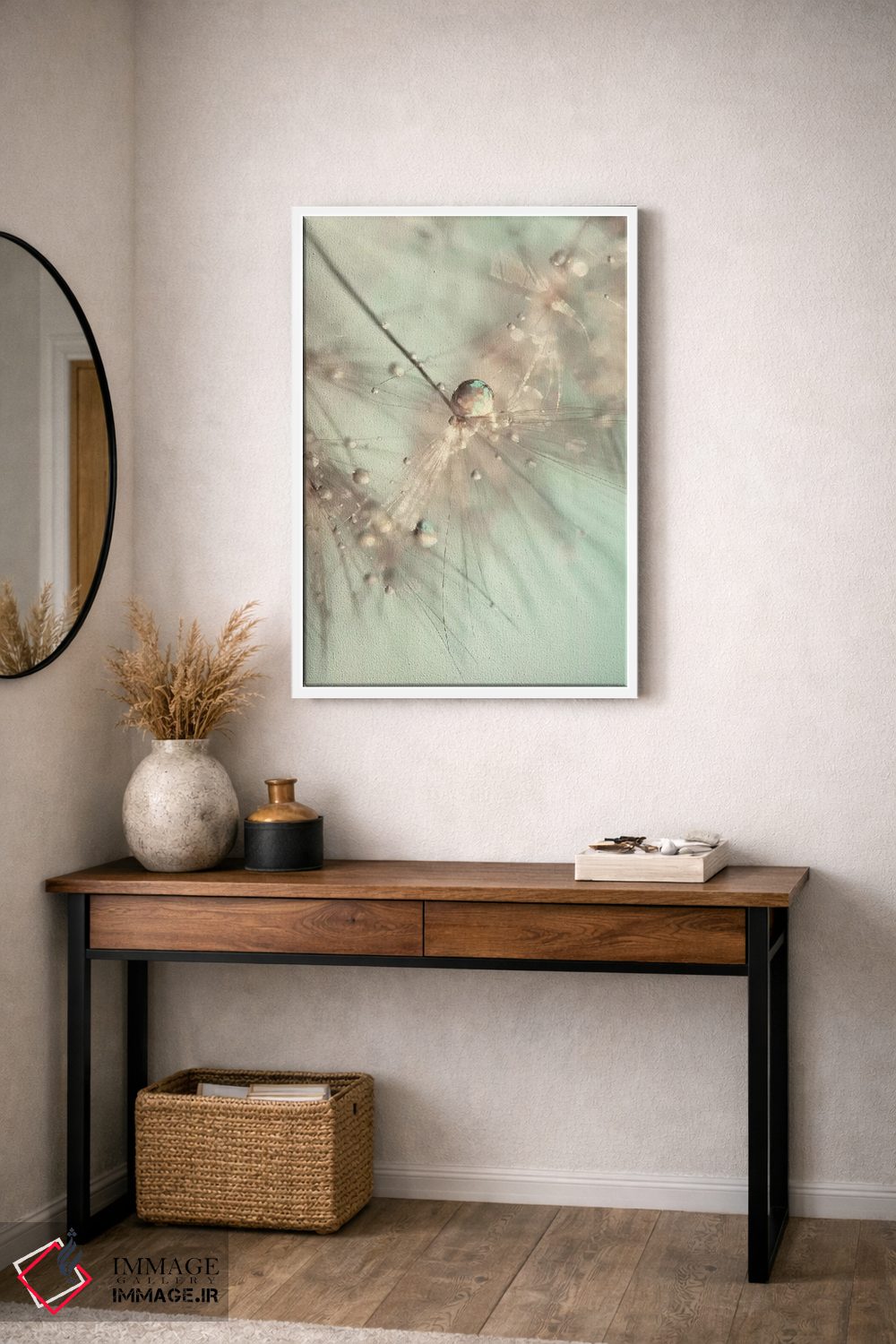 تابلو دکوراتیو درخشش صبحگاهی اثر اینگرید بدوز - D3W