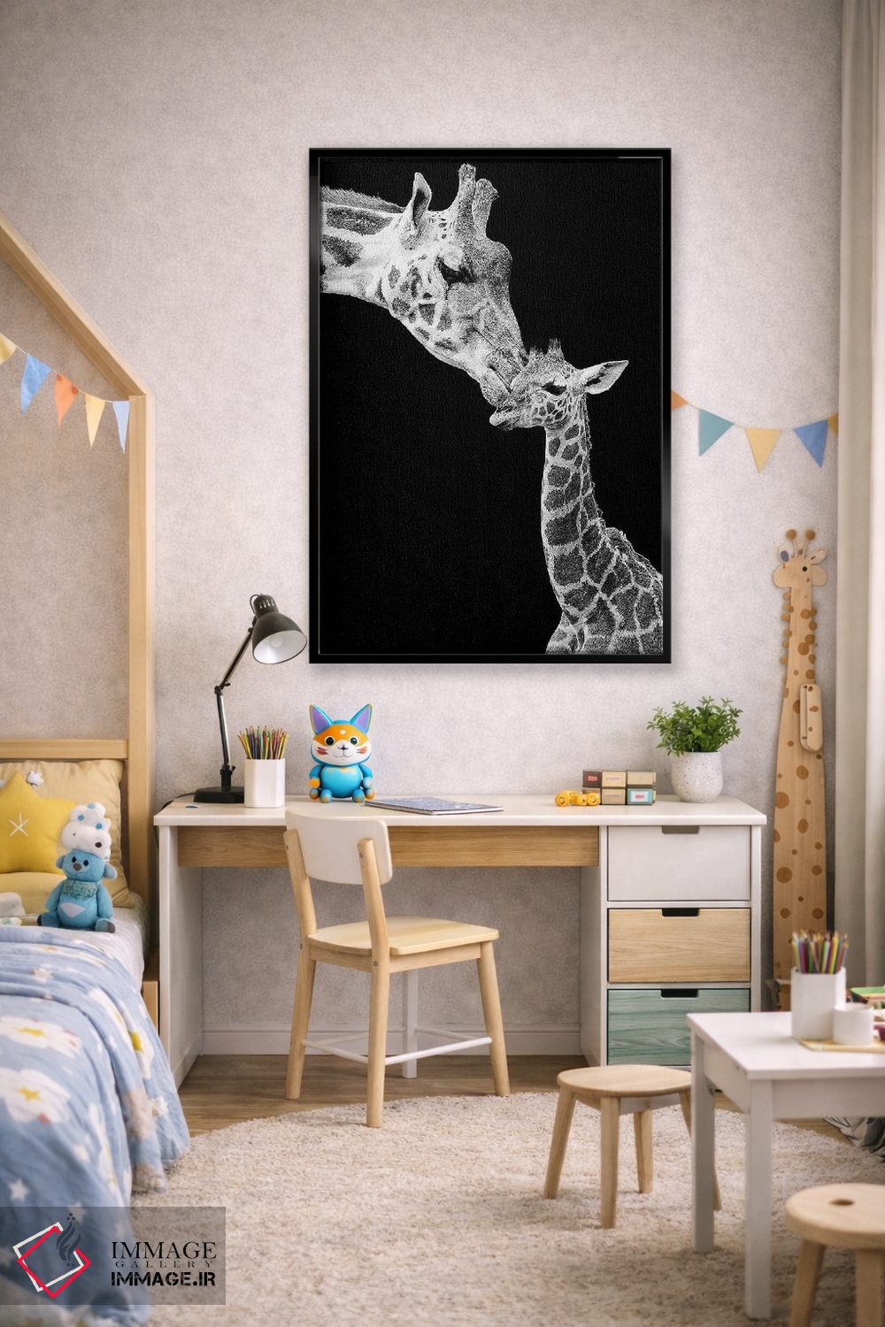 تابلو دکوراتیو اولین عشق اثر اینکادو - D4B