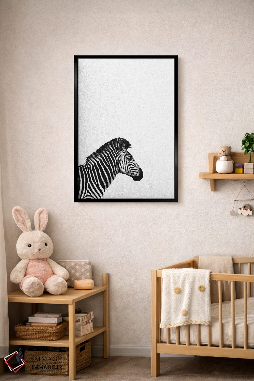 تابلو دکوراتیو گورخر II اثر اینکادو - D4B