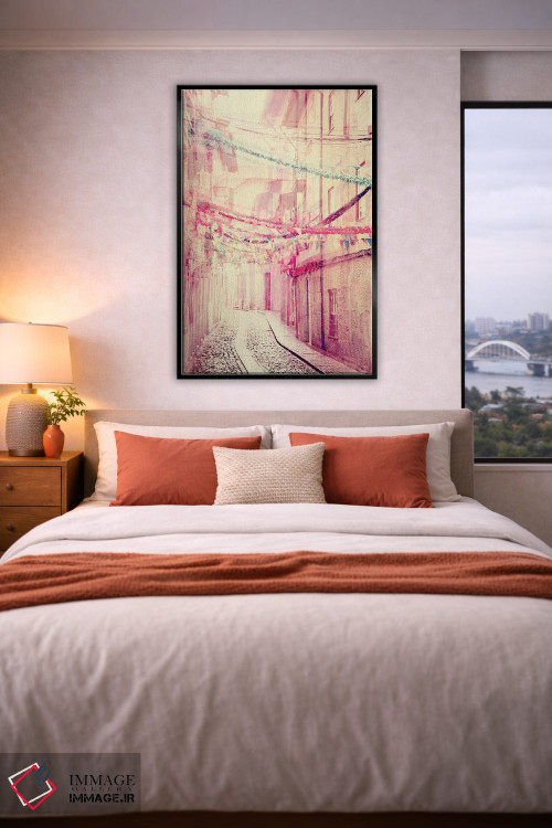 تابلو دکوراتیو مهمانی خیابانی اثر اینگرید بدوز - D5B