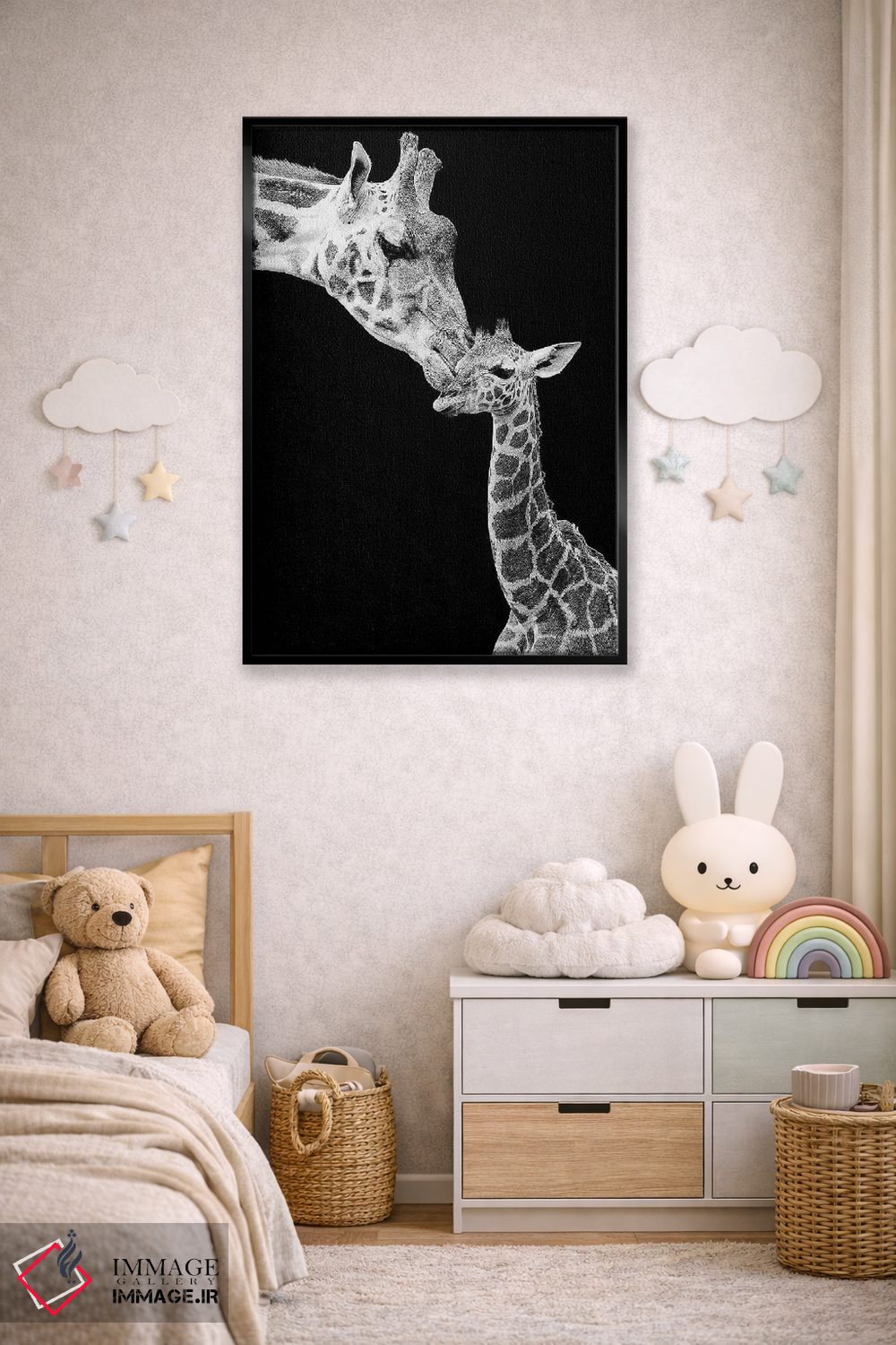 تابلو دکوراتیو اولین عشق اثر اینکادو - D6B