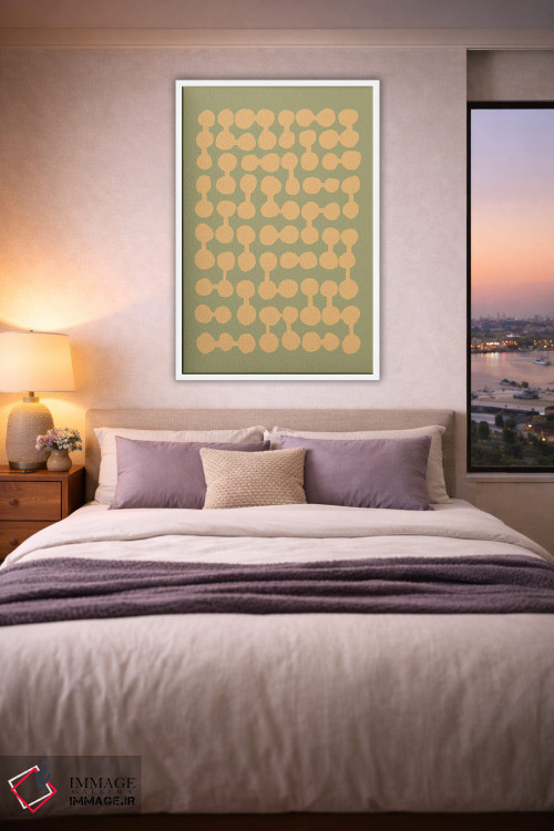 تابلو مینیمال نقاط متصل اثر اینکادو - D3W