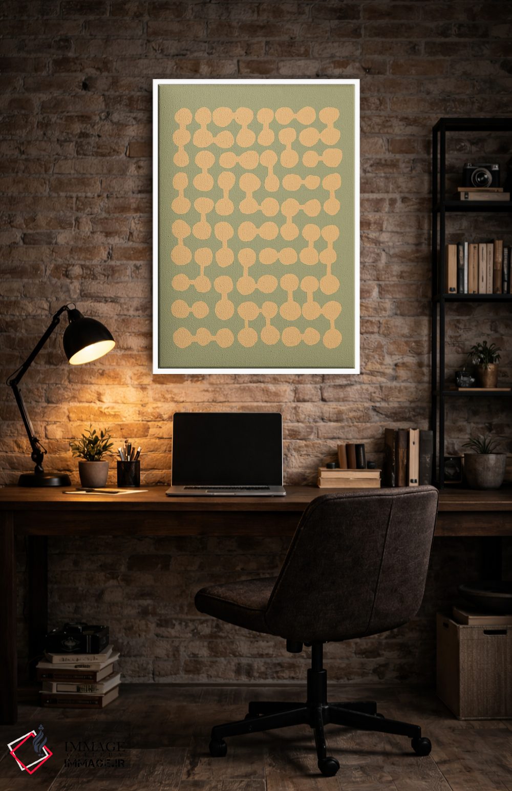 تابلو مینیمال نقاط متصل اثر اینکادو - D4W