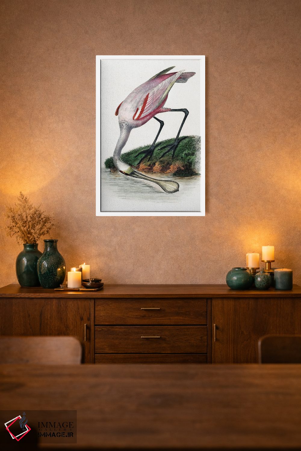 تابلو دکوراتیو کفچه نوک اثر اینکادو - D2W