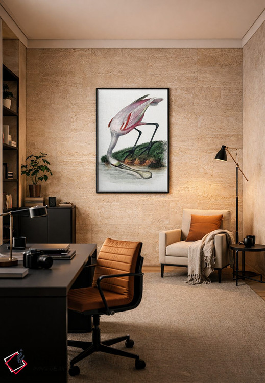 تابلو دکوراتیو کفچه نوک اثر اینکادو - D6B