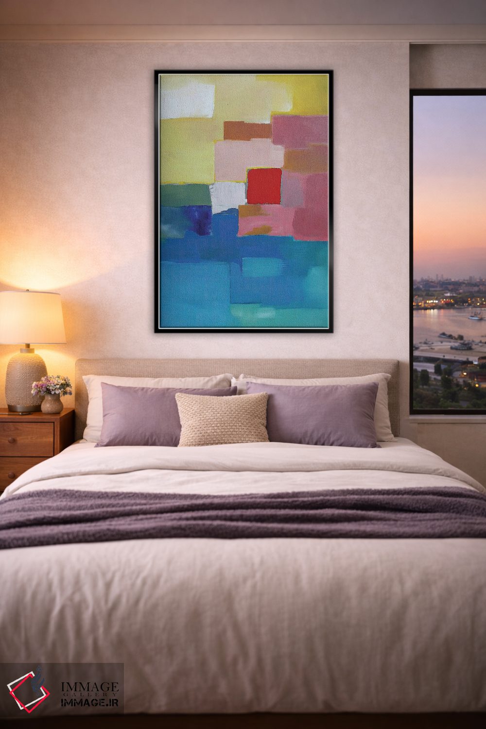 تابلو انتزاعی شکوفایی II اثر اینکادو - D5B