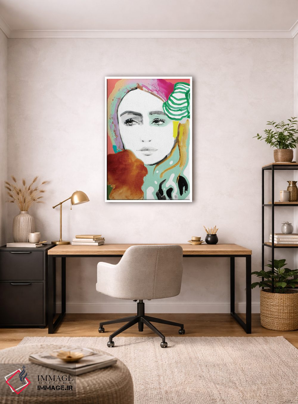 تابلو دکوراتیو ویکتوریا اثر استودیو پینت-اینگ - D1W