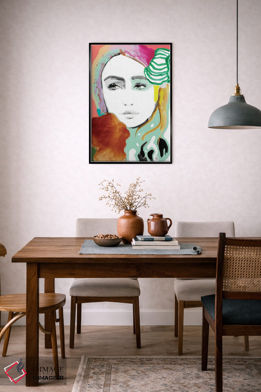 تابلو دکوراتیو ویکتوریا اثر استودیو پینت-اینگ - D6B