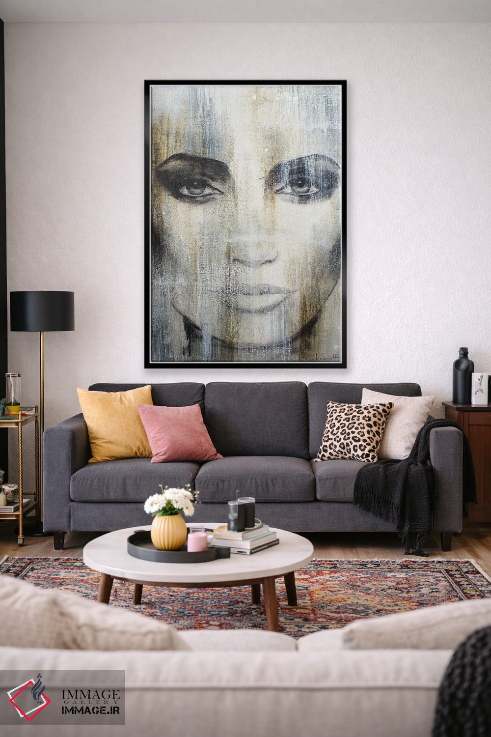 تابلو دکوراتیو مستقیما از درون من اثر استودیو پینت-اینگ - D2B