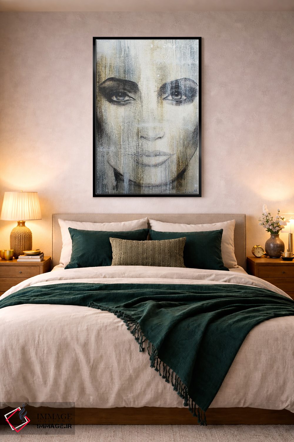 تابلو دکوراتیو مستقیما از درون من اثر استودیو پینت-اینگ - D4B