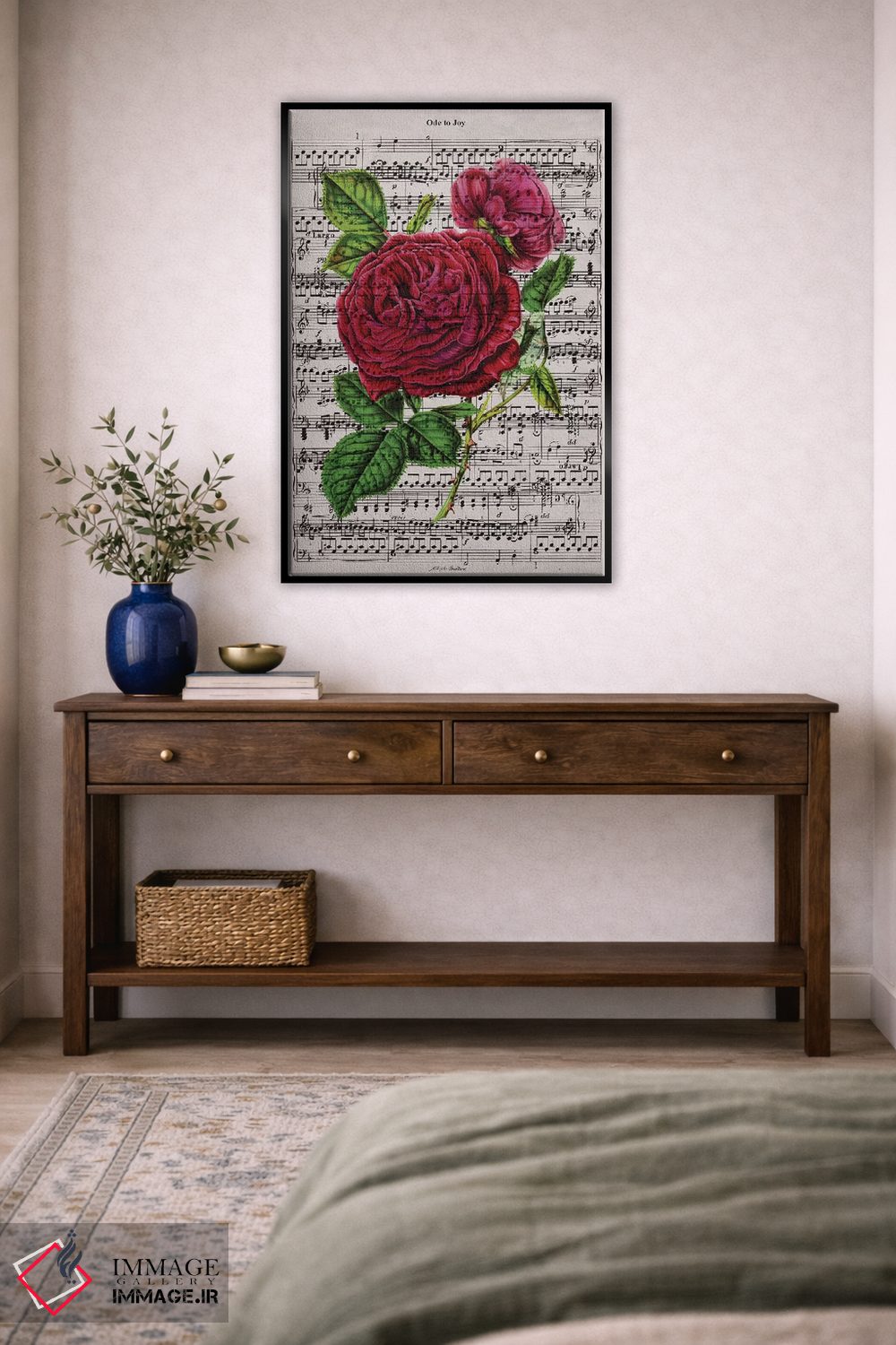 تابلو دکوراتیو سرود شادی اثر فایو بای فایو کالکتیو - D5B