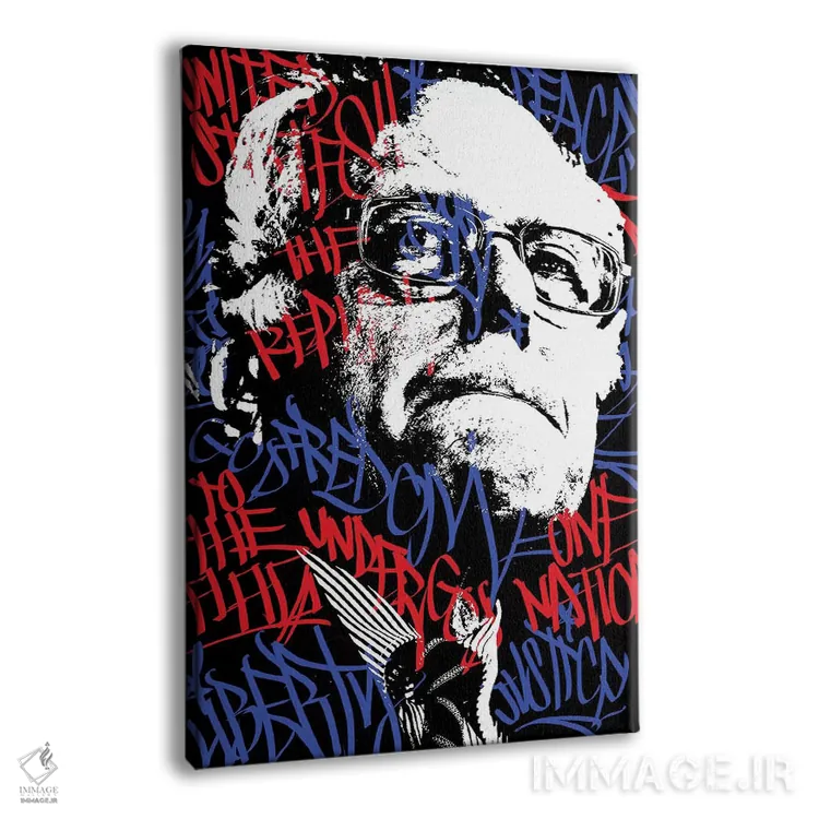 تابلو دکوراتیو برنی اثر آیون وان اس تی ان - نمای پرسپکتیو محصول