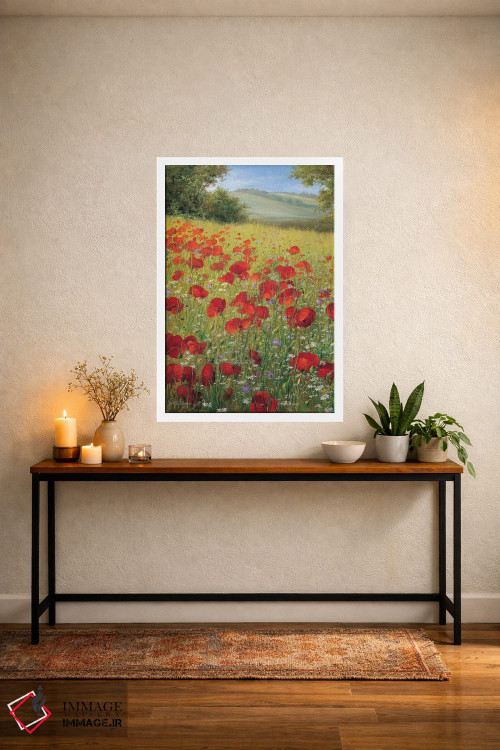 تابلو دکوراتیو مزرعه ی درخشان ۲ اثر هاینتس شولنهامر - D2W