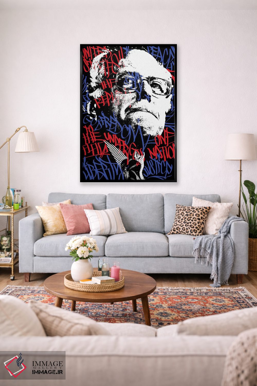تابلو دکوراتیو برنی اثر آیون وان اس تی ان - D1B