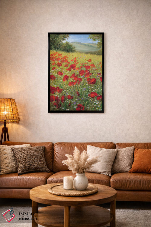 تابلو دکوراتیو مزرعه ی درخشان ۲ اثر هاینتس شولنهامر - D4B