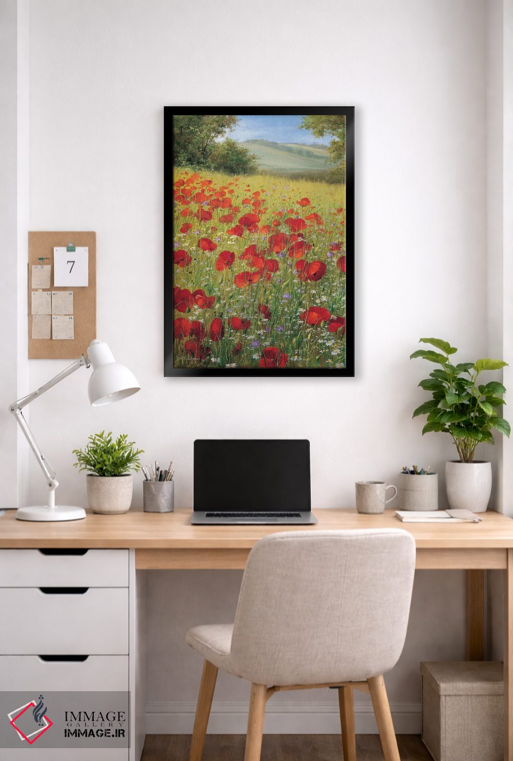 تابلو دکوراتیو مزرعه ی درخشان ۲ اثر هاینتس شولنهامر - D6B