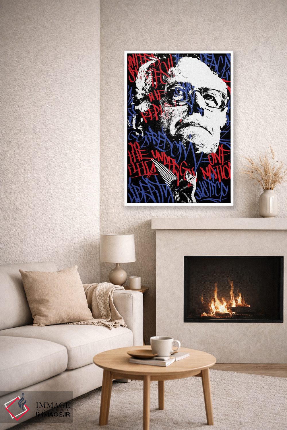 تابلو دکوراتیو برنی اثر آیون وان اس تی ان - D6W