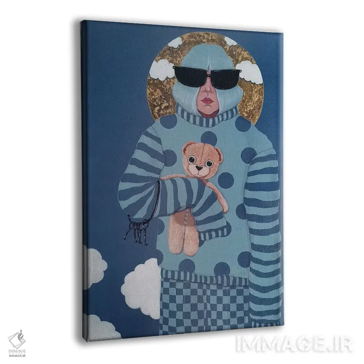 تابلو دکوراتیو رفتن به درمان اثر ایرینا پاندوا - نمای پرسپکتیو محصول