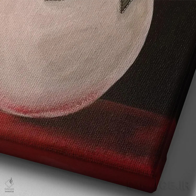 تابلو دکوراتیو گل ها ۲ اثر ایرینا پاندوا - نمای نزدیک بافت بوم