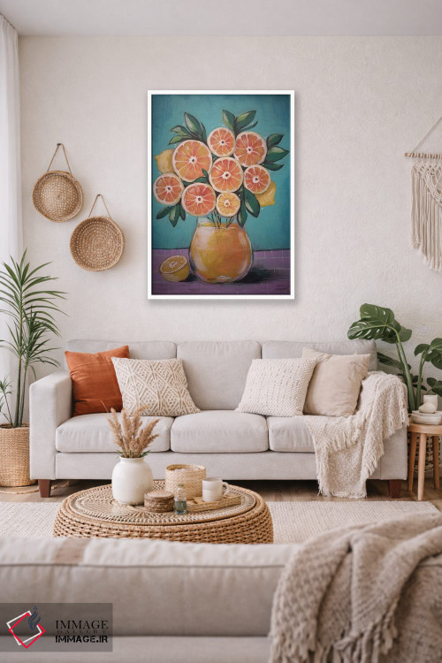 تابلو دکوراتیو آبمیوه اثر ایرینا پاندوا - D2W