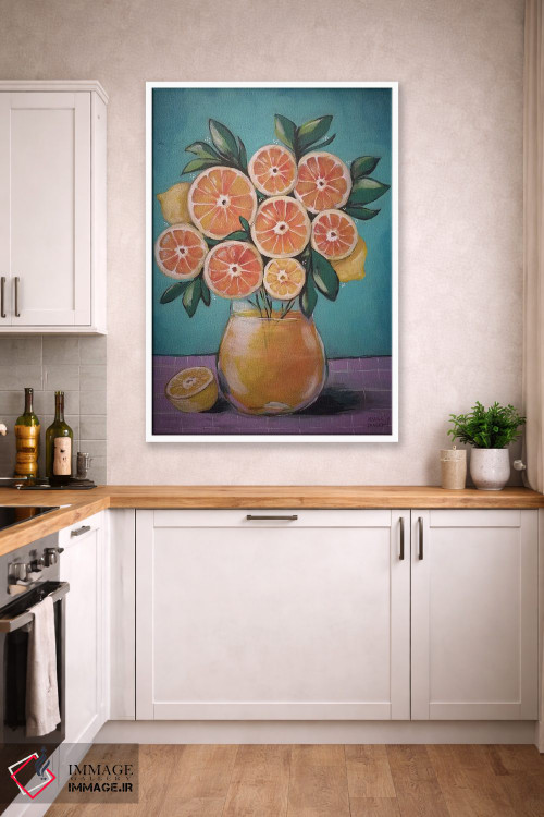 تابلو دکوراتیو آبمیوه اثر ایرینا پاندوا - D3W