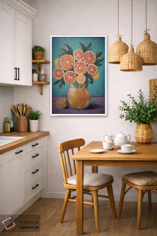 تابلو دکوراتیو آبمیوه اثر ایرینا پاندوا - D5W