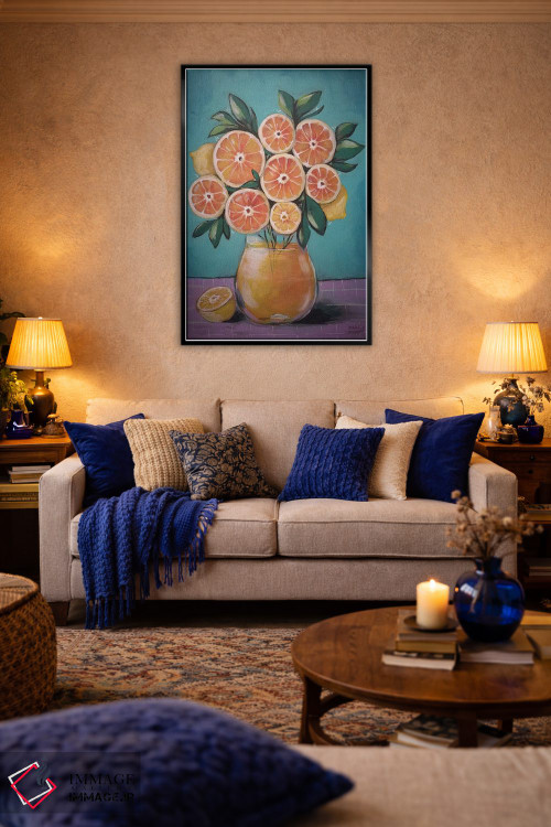 تابلو دکوراتیو آبمیوه اثر ایرینا پاندوا - D4B