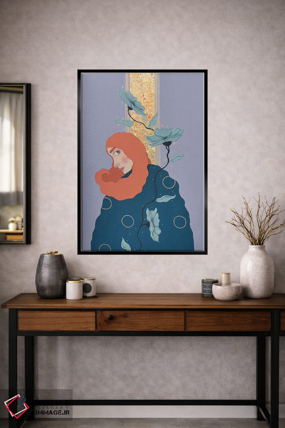 تابلو دکوراتیو آخرین نگاه اثر ایرینا پاندوا - D2B