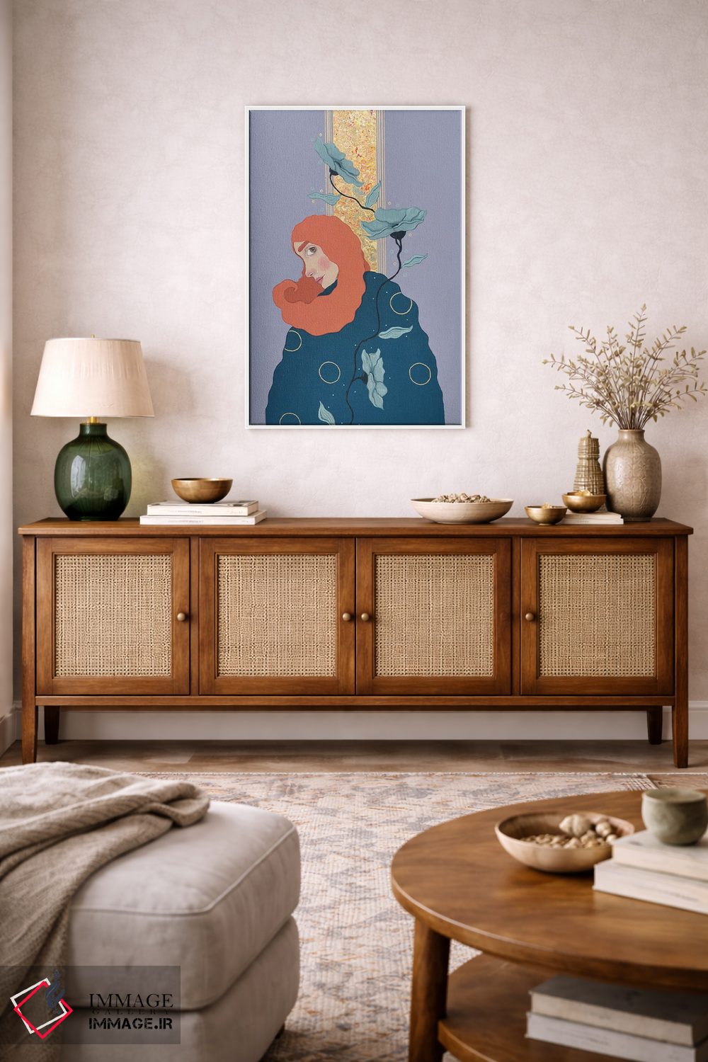 تابلو دکوراتیو آخرین نگاه اثر ایرینا پاندوا - D3W