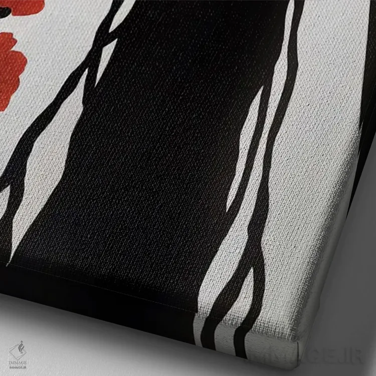 تابلو دکوراتیو درک اثر ایرینا پاندوا - نمای نزدیک بافت بوم