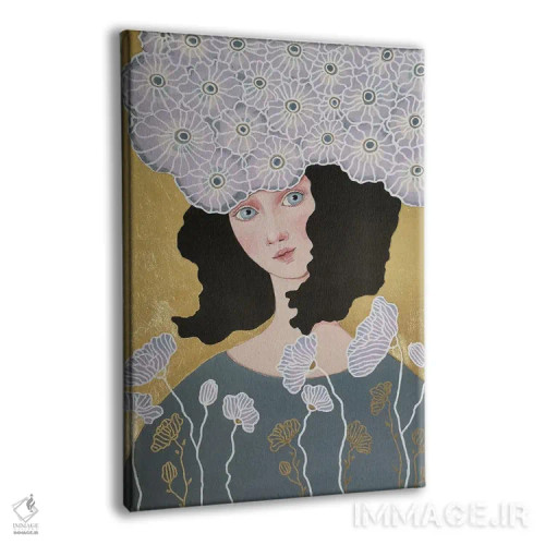 تابلو دکوراتیو ورونیکا اثر ایرینا پاندوا - نمای پرسپکتیو محصول