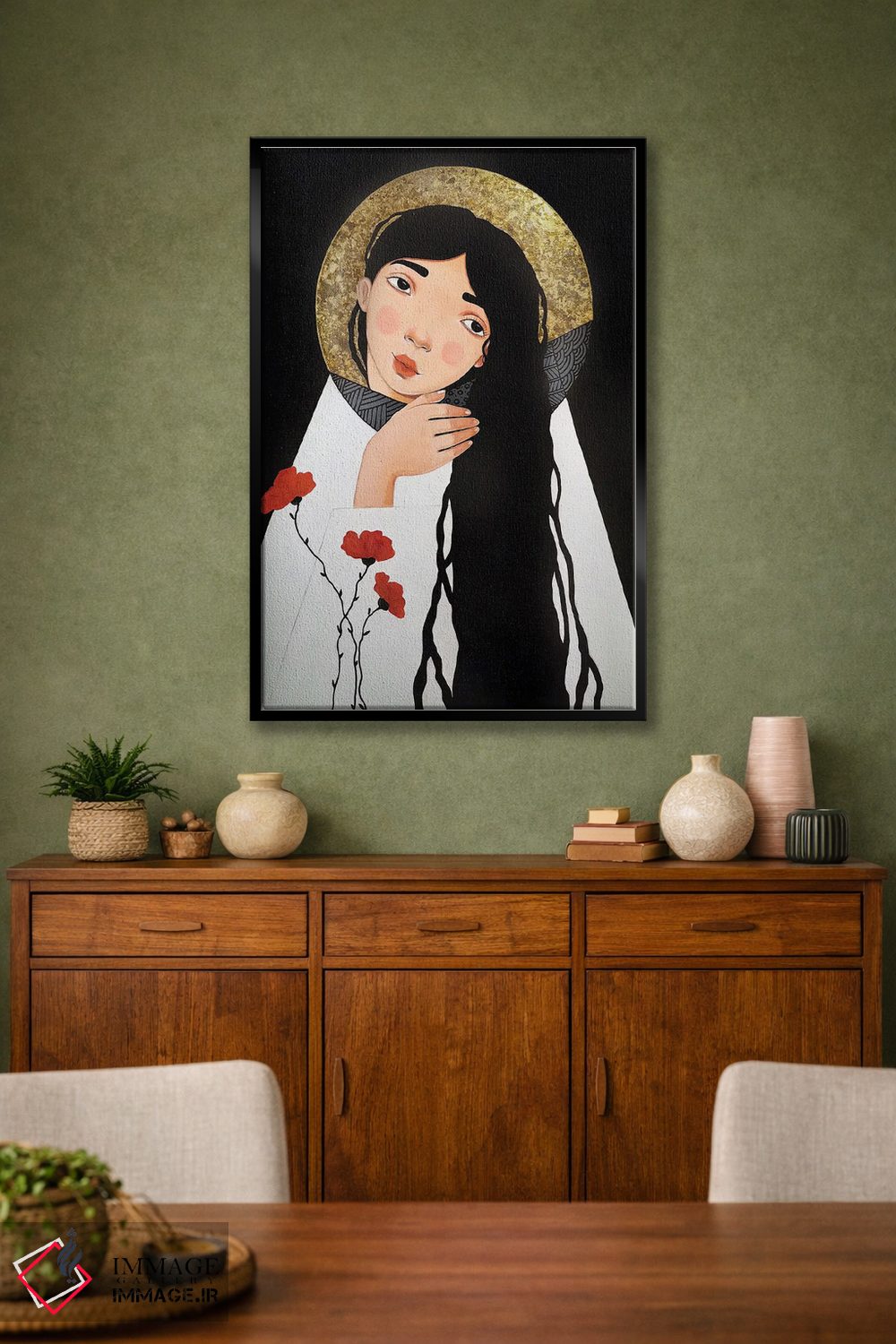 تابلو دکوراتیو درک اثر ایرینا پاندوا - D3B