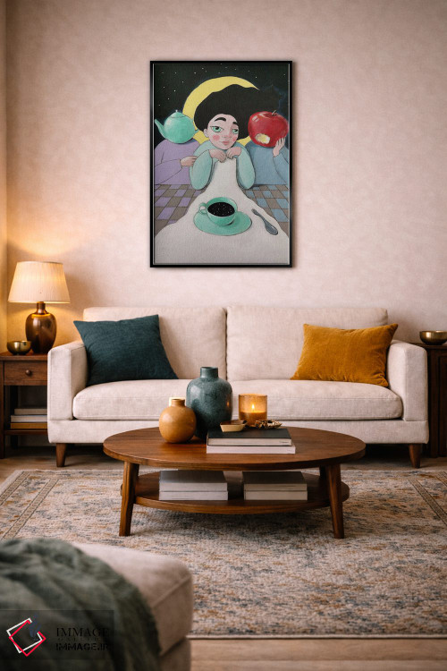 تابلو دکوراتیو چای عصرگاهی اثر ایرینا پاندوا - D4B