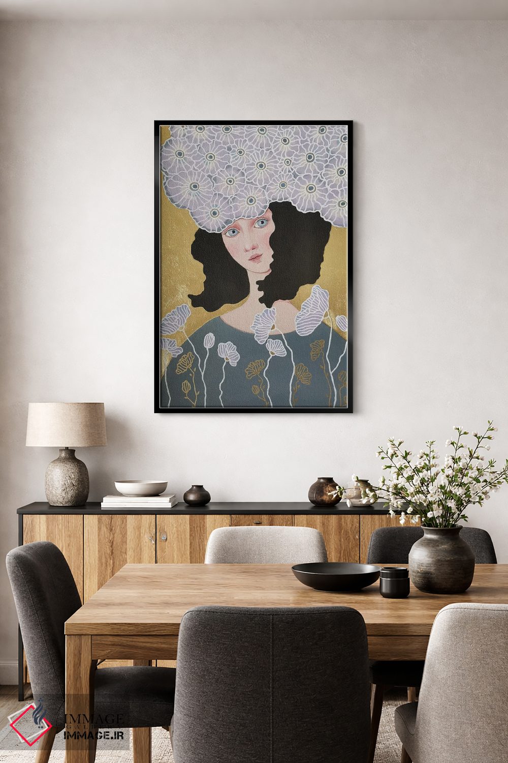 تابلو دکوراتیو ورونیکا اثر ایرینا پاندوا - D4B