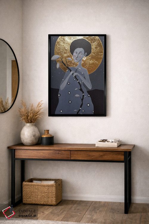 تابلو دکوراتیو مادر شب اثر ایرینا پاندوا - D5B